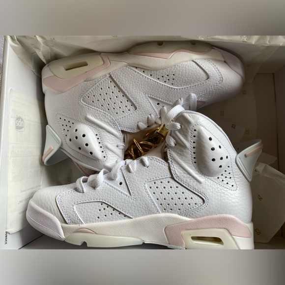 Womens Air Jordan 6 Retro size 7.5 kept unused and pristine in box nike - Picture 5 of 7